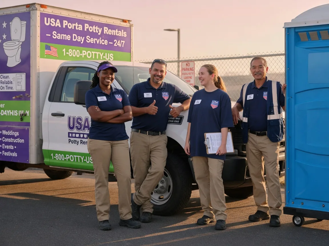 Porta Potty Rental company in Hubbard, OR